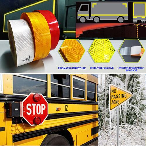 Τελευταία εταιρεία Λύσεις σχετικά Custom Reflective Tape Solutions for Trucks, Trailers, and Construction Vehicles