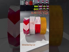 ΠΕΤ Πρισματική αντανάκλαση 2'X150ft ECE 104r για φορτηγά οχήματα