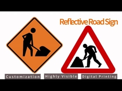 Φαρμακευτική προσαρμοσμένη ταχύτητα περιορισμού Μεταλλική αντανακλαστική κανονιστική προειδοποιητική πινακίδα Πινακίδες ασφάλειας