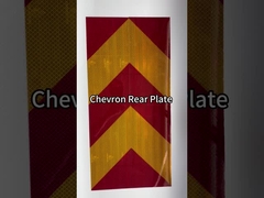 Υψηλής έντασης αργή κίνηση Προειδοποιητικό σήμα μεταφοράς ποδηλάτου Τροχαίο πίσω σήμα