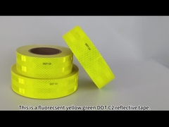 Ασφάλεια Αυτοκίνητο Φορτηγό Ποδήλατο Δρόμος Πρισματικά ρολά DOT C2 Αντανακλαστική ταινία αυτοκόλλητη