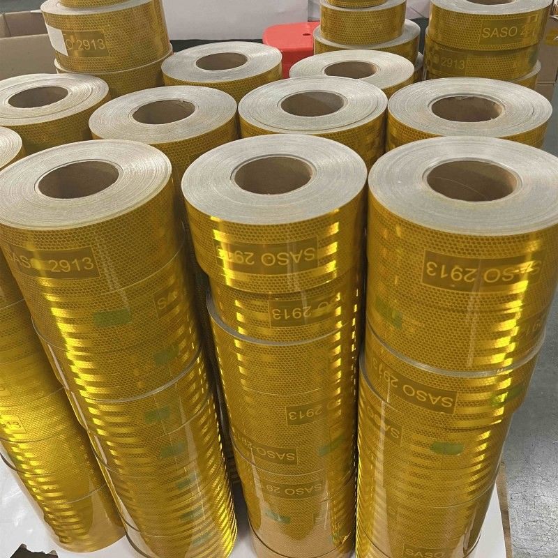 5cm 7.5cm 10cm Κίτρινο Μεταλλωμένο Ακρυλικό SASO 2913