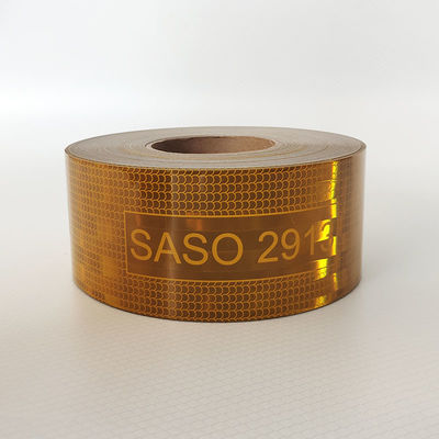 Καλή τιμή SASO 2913 Ετικέτα αντανακλαστικής ταινίας για την ασφάλεια των φορτηγών σε απευθείας σύνδεση