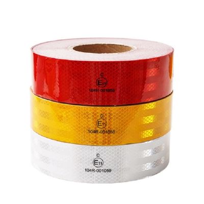 Καλή τιμή Diamond Grade Mirco Prismatic ECE 104R Warning Retro Reflective Tape for Trucks σε απευθείας σύνδεση