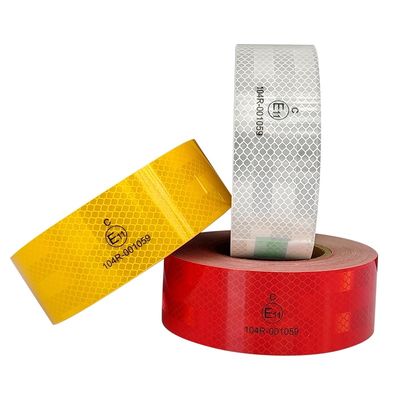 Καλή τιμή High Intensity ECE 104R Self Adhesive Reflective Conspicuity Safety Tape for Vehicle σε απευθείας σύνδεση