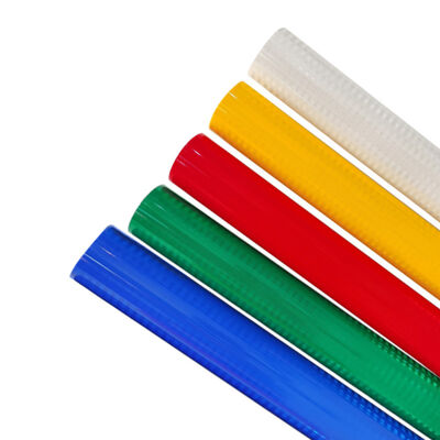 Καλή τιμή Ανακλαστικό φύλλο EGP με διάρκεια ζωής 7 ετών, τεχνολογία μικροπρισμάτων και ευαίσθητη στην πίεση κόλλα για πινακίδες κυκλοφορίας σε απευθείας σύνδεση